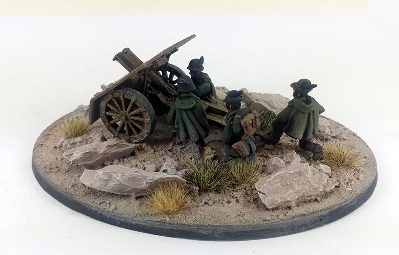 ALP015 - Italian Alpini Obice da 75/13 modello 34 Mountain Gun – Winter Uniform - Image 2
