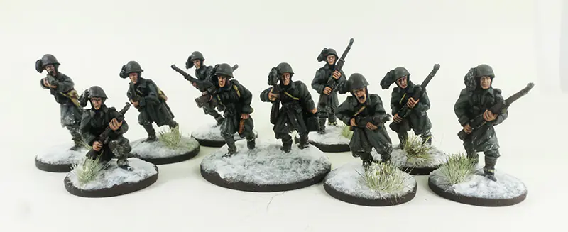BER104 - Italian Bersaglieri Squad B – Winter Uniform