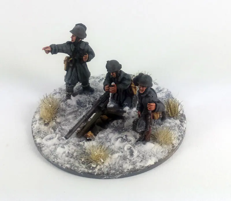 BER105 - Italian Bersaglieri Breda MMG – Winter Uniform