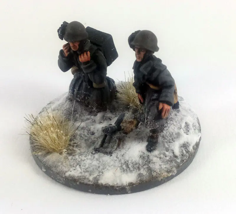 BER106 - Italian Bersaglieri Brexia 45mm Mortar – Winter Uniform
