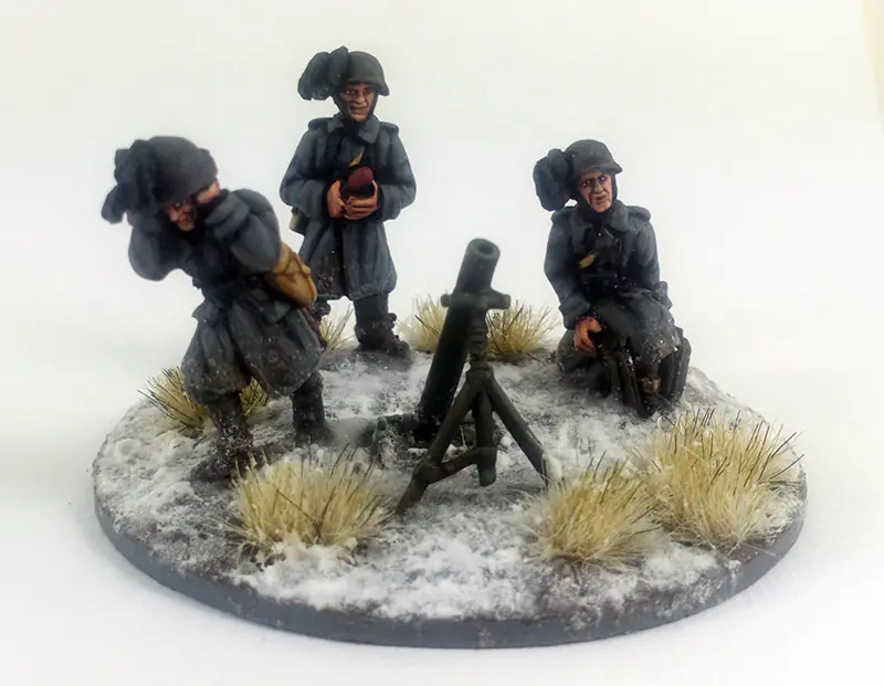 BER110 - Italian Bersaglieri 81mm Mortar – Winter Uniform