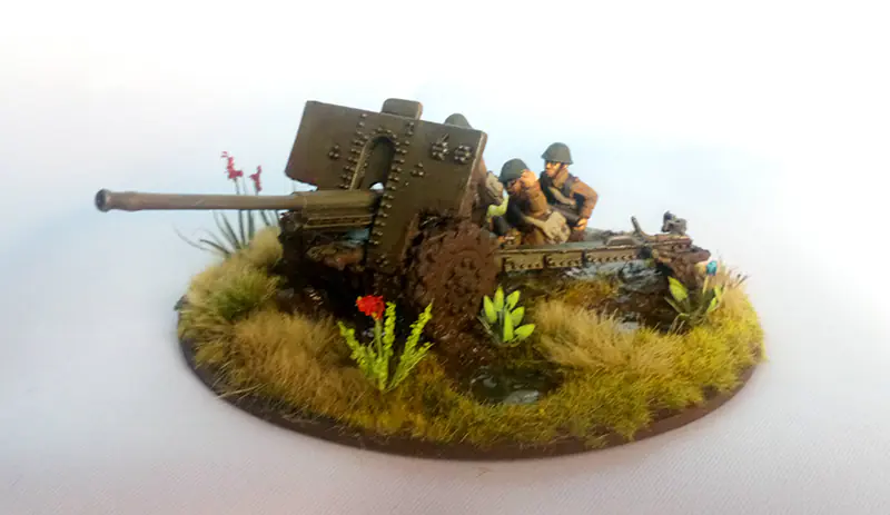 ROM009 - Romanian 76mm M1936 (F22) Anti-tank Gun – Summer Uniform