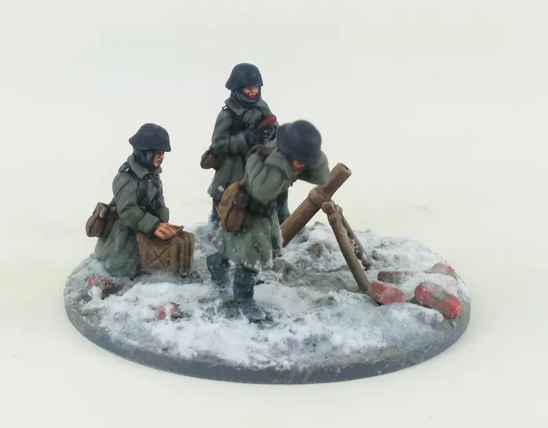 GER106 - German Stalingrad Veterans Mortar – Winter Uniform