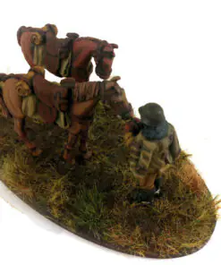 Alternative view of HUN212 - Hungarian Huszár Horse Holder