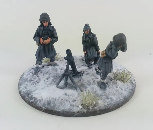 ITA110 - Italian 81mm Mortar – Winter Uniform