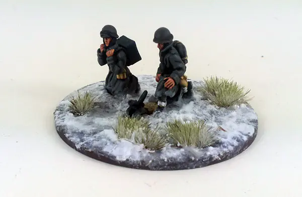 ITA106 - Italian Brexia 45mm Mortar – Winter Uniform
