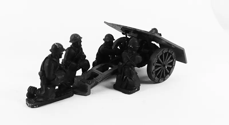 ITA115 - Italian Obice da 75/13 modello 34 Mountain Gun – Winter Uniform - Image 2
