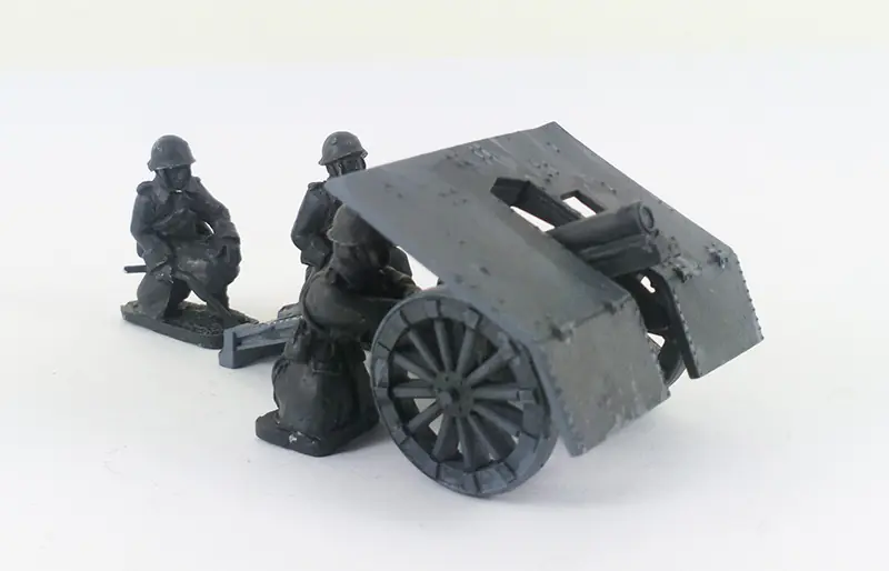 ITA115 - Italian Obice da 75/13 modello 34 Mountain Gun – Winter Uniform - Image 3