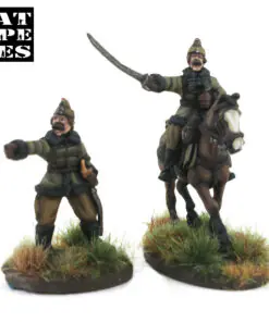 HUN202 - Hungarian Mounted Huszár Officer Mounted and on Foot