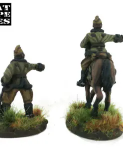 Alternative view of HUN202 - Hungarian Mounted Huszár Officer Mounted and on Foot