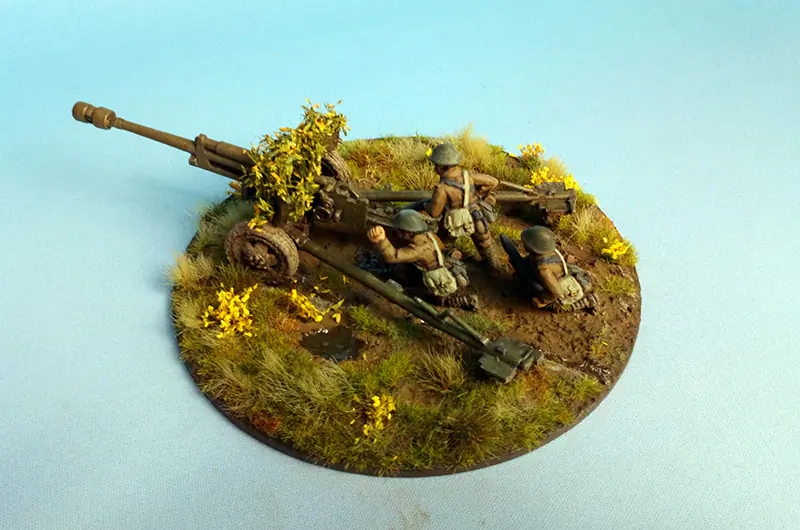 ROM010 - Romanian 75mm Resita Anti-tank Gun – Summer Uniform