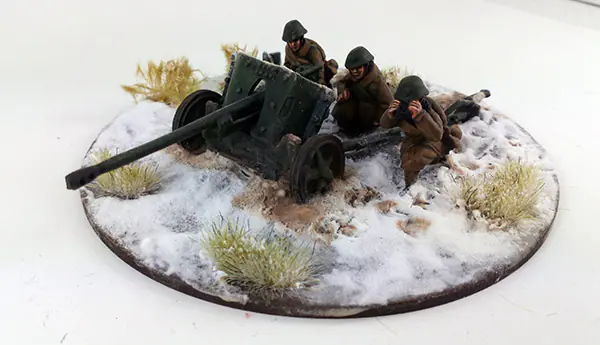ROM112 - Romanian PaK38 Anti-tank Gun – Winter Uniform