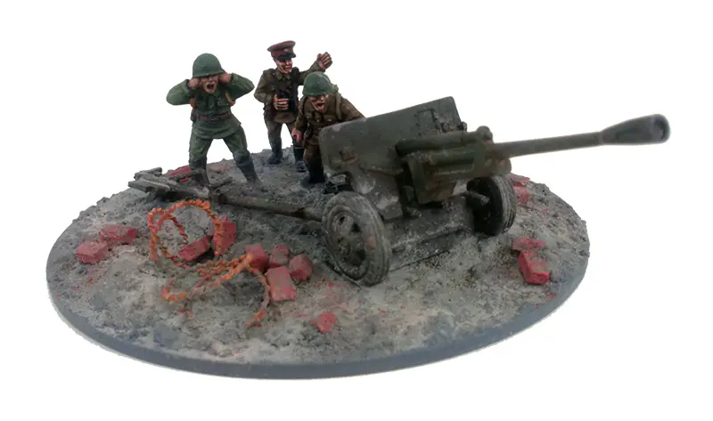SOV012 - Soviet 76mm ZiS-3 Anti-tank Gun – Summer Uniform - Image 2