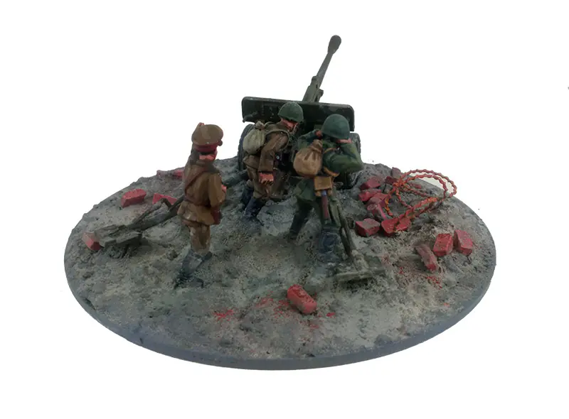 SOV012 - Soviet 76mm ZiS-3 Anti-tank Gun – Summer Uniform - Image 3