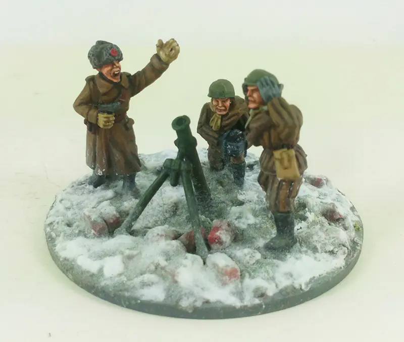 SOV106 - Soviet Mortar – Winter Uniform