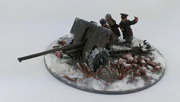SOV109 - Soviet 76mm M1936 (F22) Anti-tank Gun – Winter Uniform