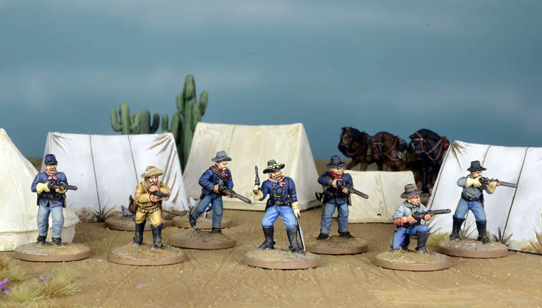 DMH018 Box DEAD MAN'S HAND 7th Cavalry Boxed Gang - Image 2