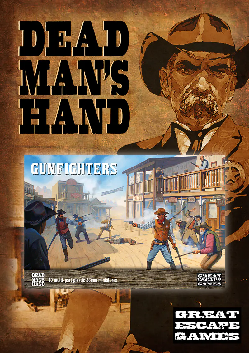 DMHP001 Dead Man's Hand Gunfighters Plastic Boxed Set
