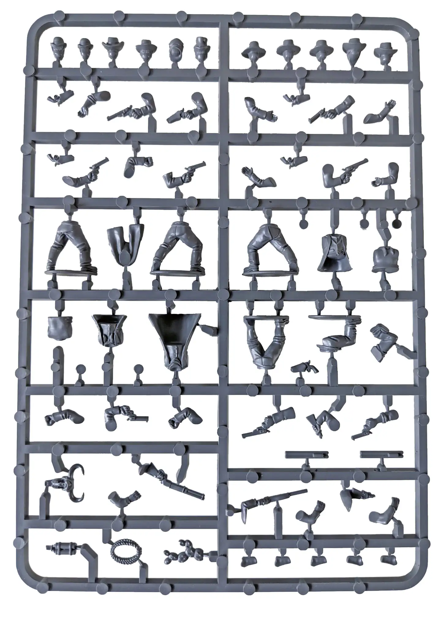 DMHP001 Dead Man's Hand Gunfighters Plastic Boxed Set - Image 3