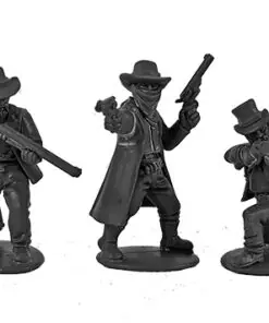 DMHP001 Dead Man's Hand Gunfighters Plastic Boxed Set - Image 5