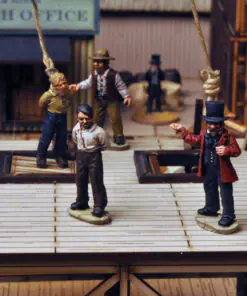 DMH402	Dead Man's Hand Gallows Figure Set