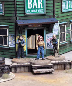 DMH404	Blister	DEAD MAN'S HAND Rogan's Bar Civilian Set