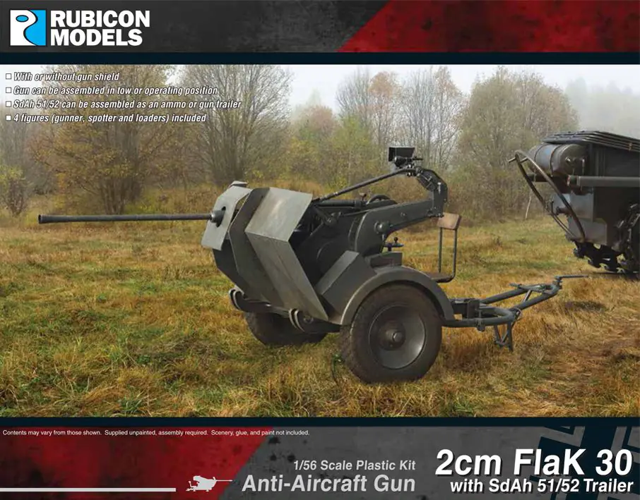 280109 - 2cm FlaK 30 with SdAh 51/52