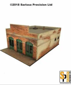 Old West - Brick Bank 28mm