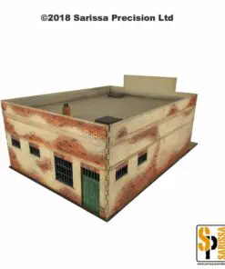 Alternative view of Old West - Brick Bank 28mm
