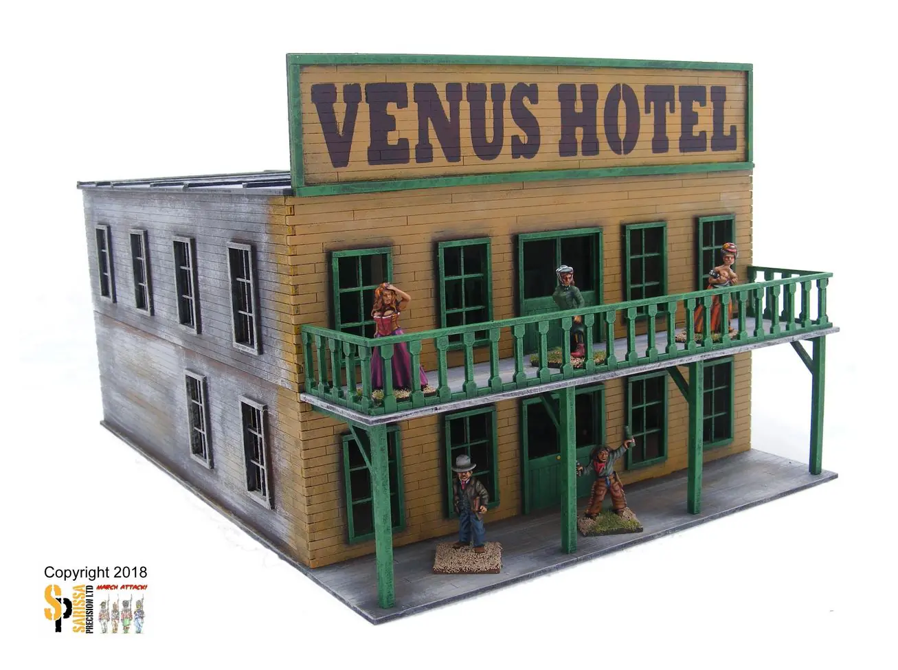 Old West - Hotel 28mm D025