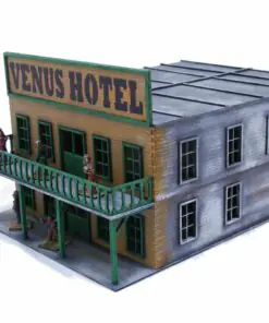 Alternative view of Old West - Hotel 28mm D025