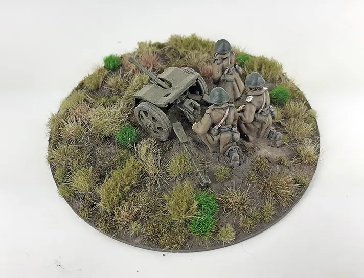 DAN010 - Danish Bofors 37mm Anti-tank Gun & 3 Crew - Image 2