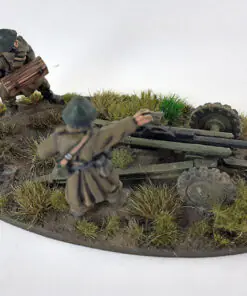 Alternative view of DAN011 - Danish Madsen 20mm Anti-tank Gun & 3 Crew