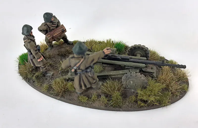 DAN011 - Danish Madsen 20mm Anti-tank Gun & 3 Crew - Image 2
