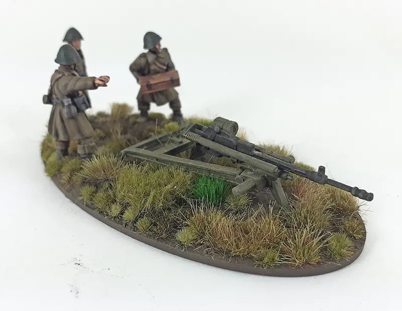 DAN011 - Danish Madsen 20mm Anti-tank Gun & 3 Crew