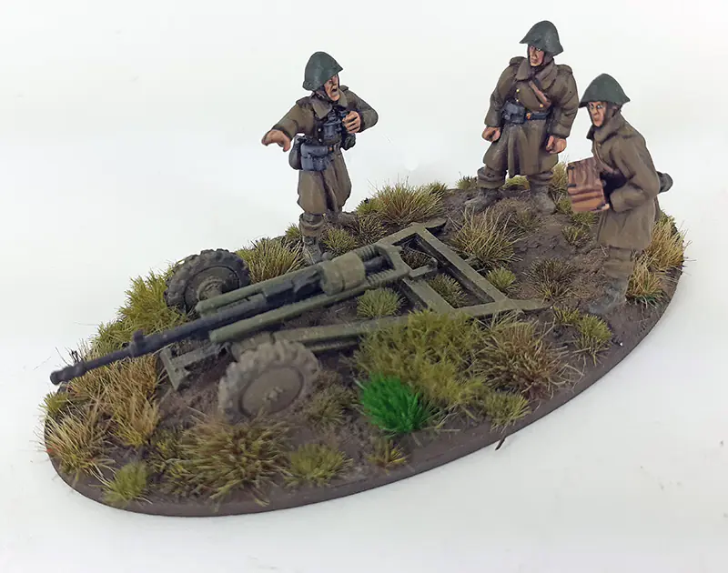 DAN011 - Danish Madsen 20mm Anti-tank Gun & 3 Crew - Image 3