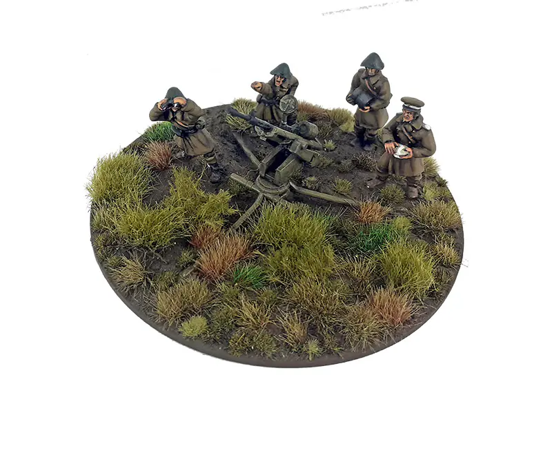 DAN012 - Danish Madsen 20mm Anti-aircraft Gun & 4 Crew