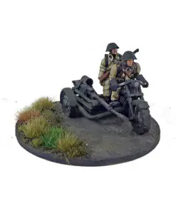 DAN206 - Danish Tank Destroyer Motorcycle & Sidecar Madsen 20mm