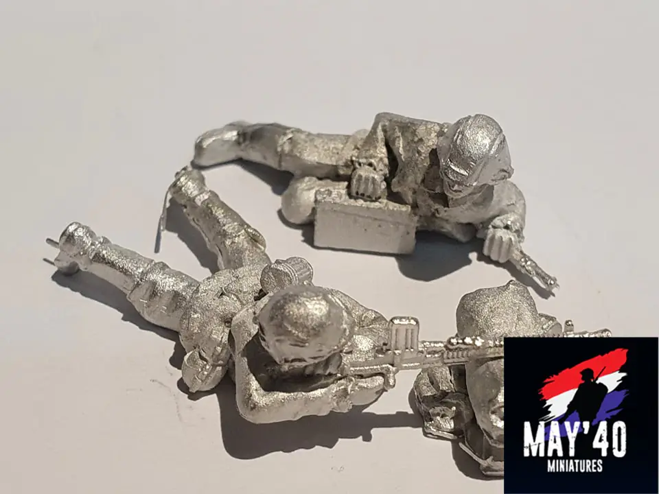 M40SS-INF-08 Early War SS ZB26 team firing - Image 2