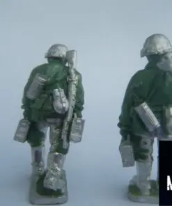 M40SS-INF-01 Early War SS squad with mg34 team moving - Image 3