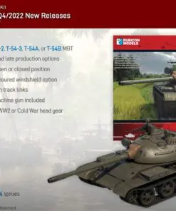 Alternative view of 280120 T-54-2 / T-54-3 / T-54A / T-54B MBT
