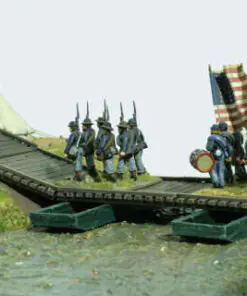 Pontoon bridge