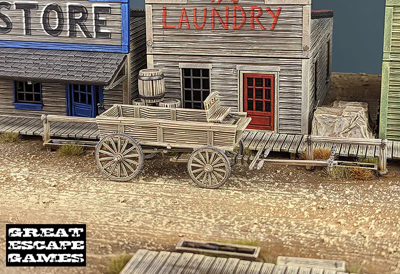 DMHP003w Unhitched Wagon Plastic Kit