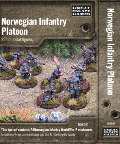 NOR001 Norwegian Infantry Platoon (Great Escape Games) Summer Uniform NOR002/003/004