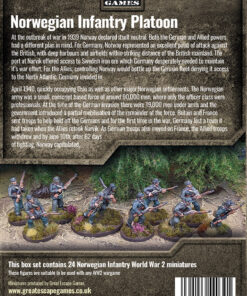 Alternative view of NOR001 Norwegian Infantry Platoon (Great Escape Games) Summer Uniform NOR002/003/004