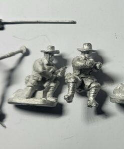 Alternative view of KNIL-SUP-01 Vickers Machinegun team firing