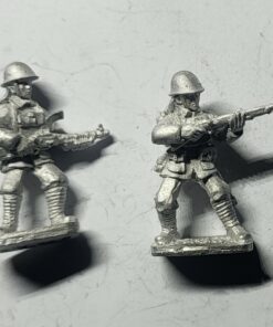 KNIL-INF-29 KNIL Madsen team hip firing Native