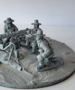 KNIL-SUP-01 Vickers Machinegun team firing