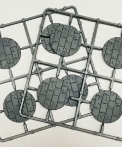40mm Diameter Paved Effect Bases (8)