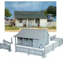 North American Cabin or Farmhouse 1750-1900